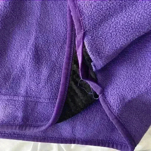 Patagonia Purple Synchilla Half Zip Pullover - Picture 4 of 4